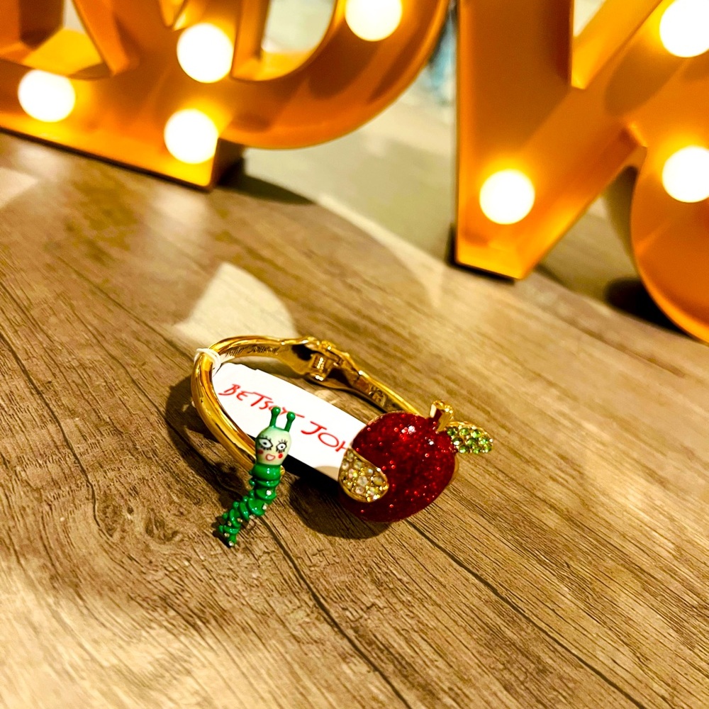 New Betsey Johnson bangle bracelet